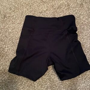 Compression running shorts.